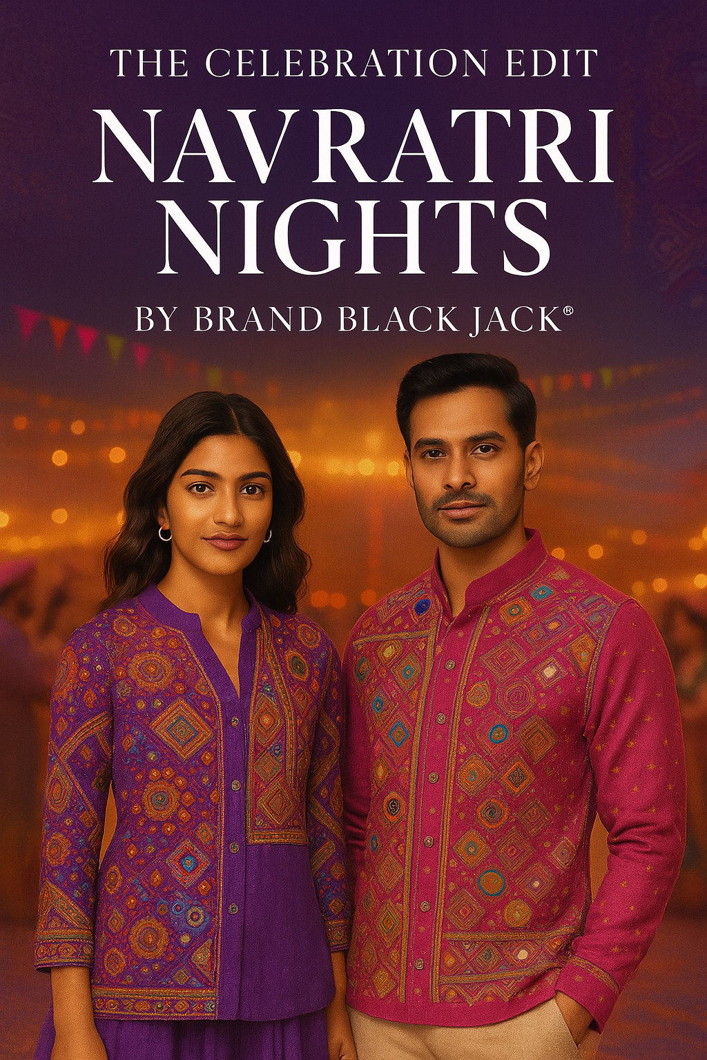 The Celebration Edit – Navratri Nights by Brand Black Jack®