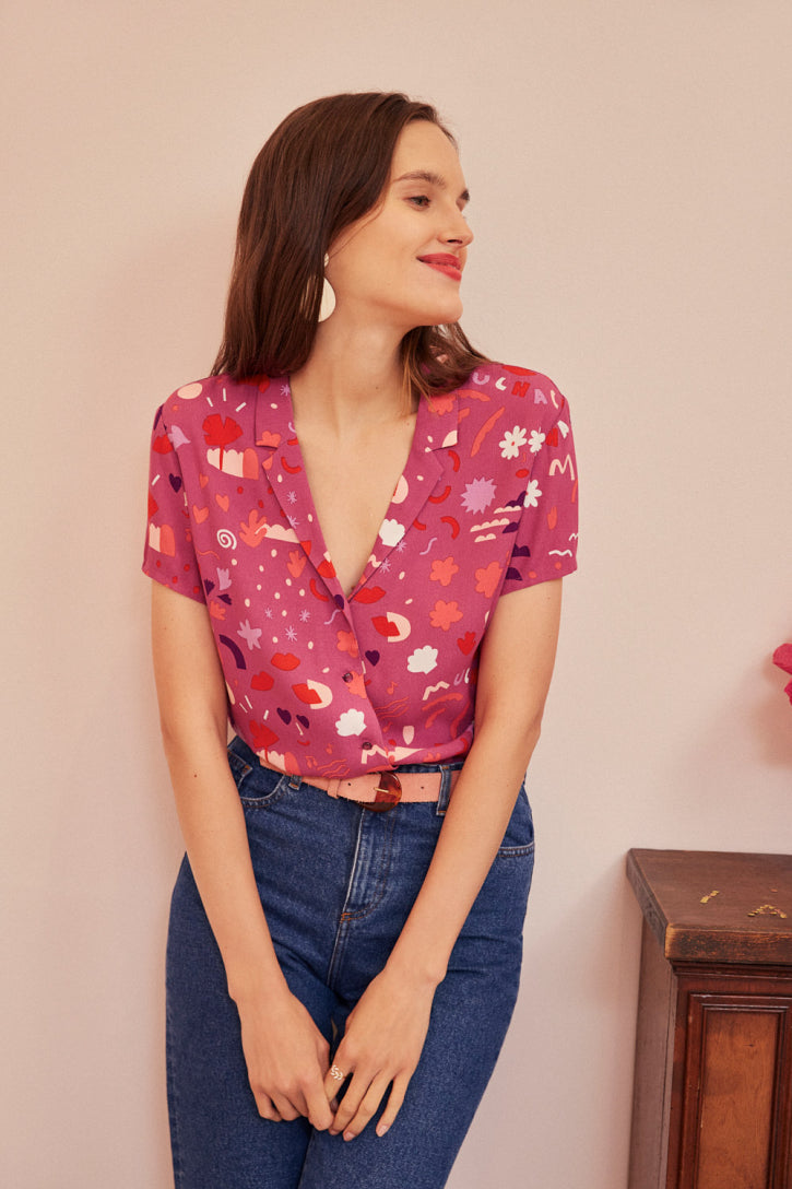Roseline saltito shirt