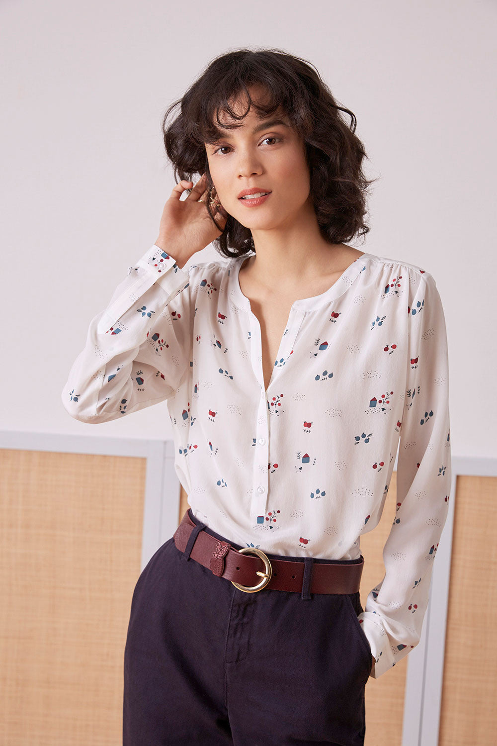 Evaelle Clairiere blouse