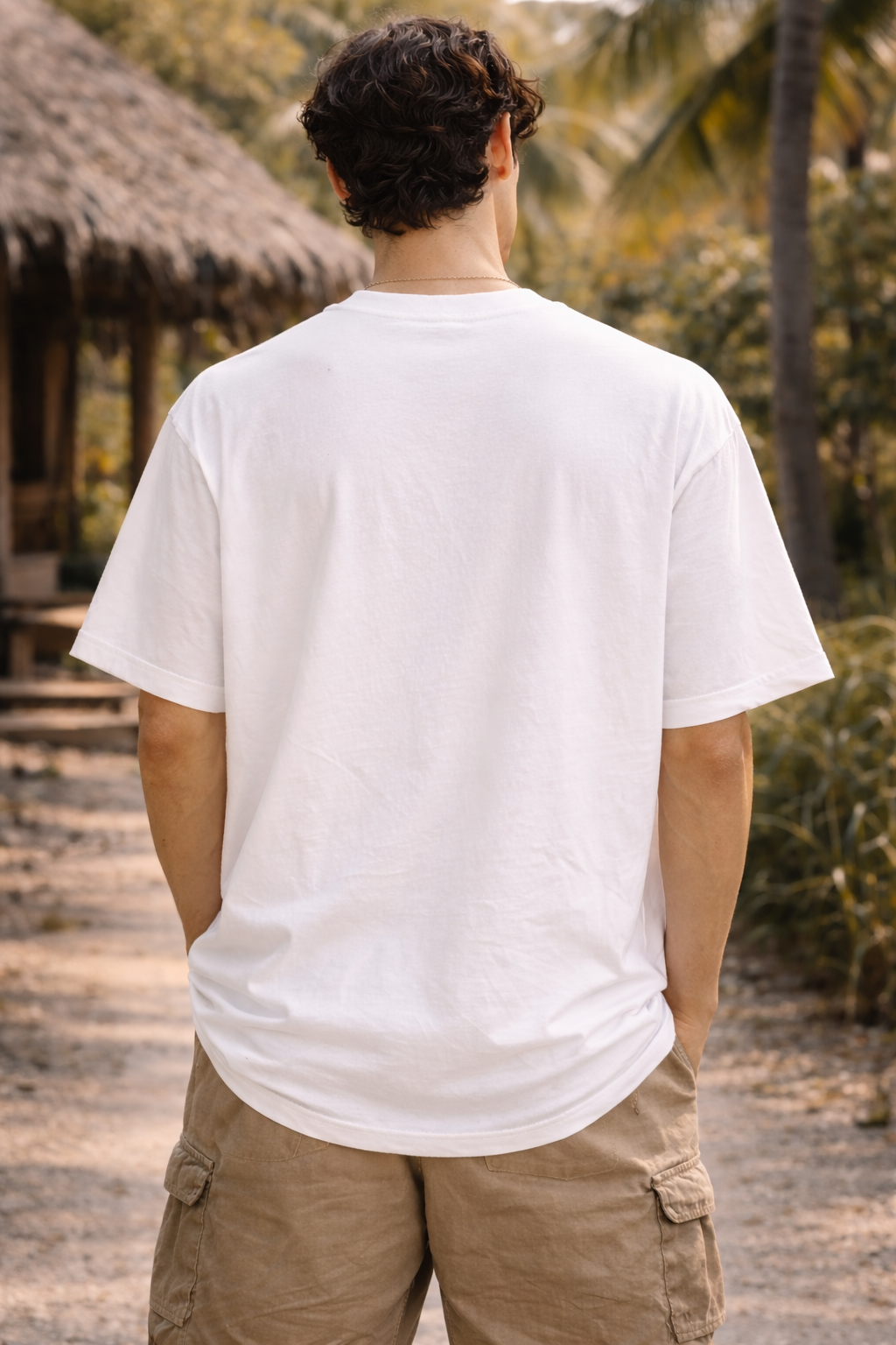 Summer Travel Club Paradise Oversized T-Shirt – Men’s Premium Tropical Vacation Graphic Tee