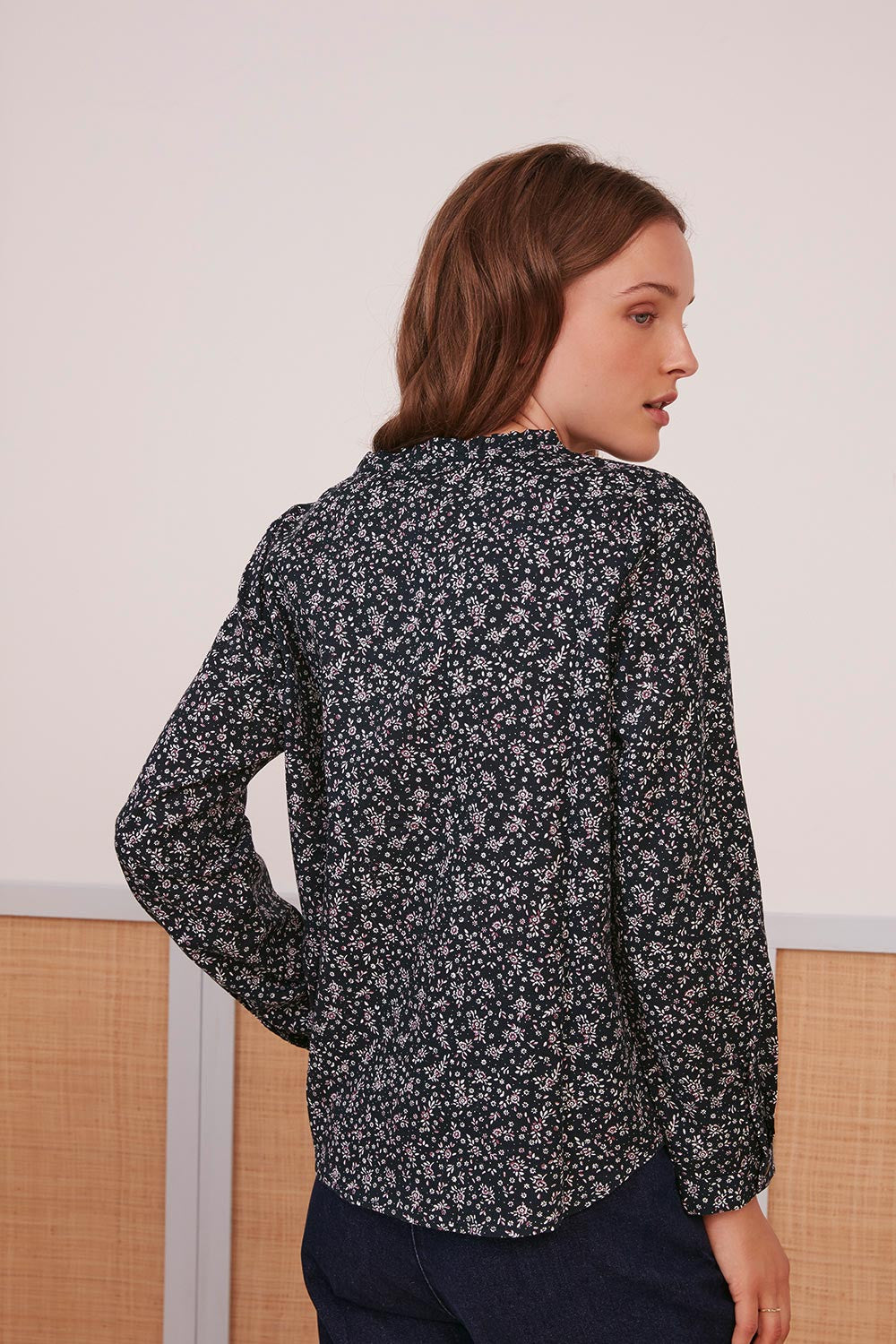 Sebby ninon blouse