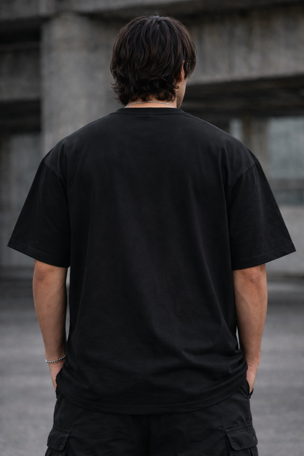 MAFIA Statement Oversized Black T-Shirt | Premium Cotton Streetwear by Brand Black Jack
