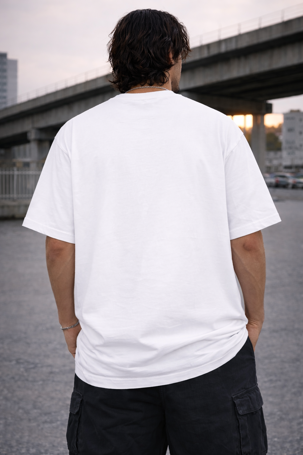 Loyal to None – White Oversized Streetwear T-Shirt | Brand Black Jack