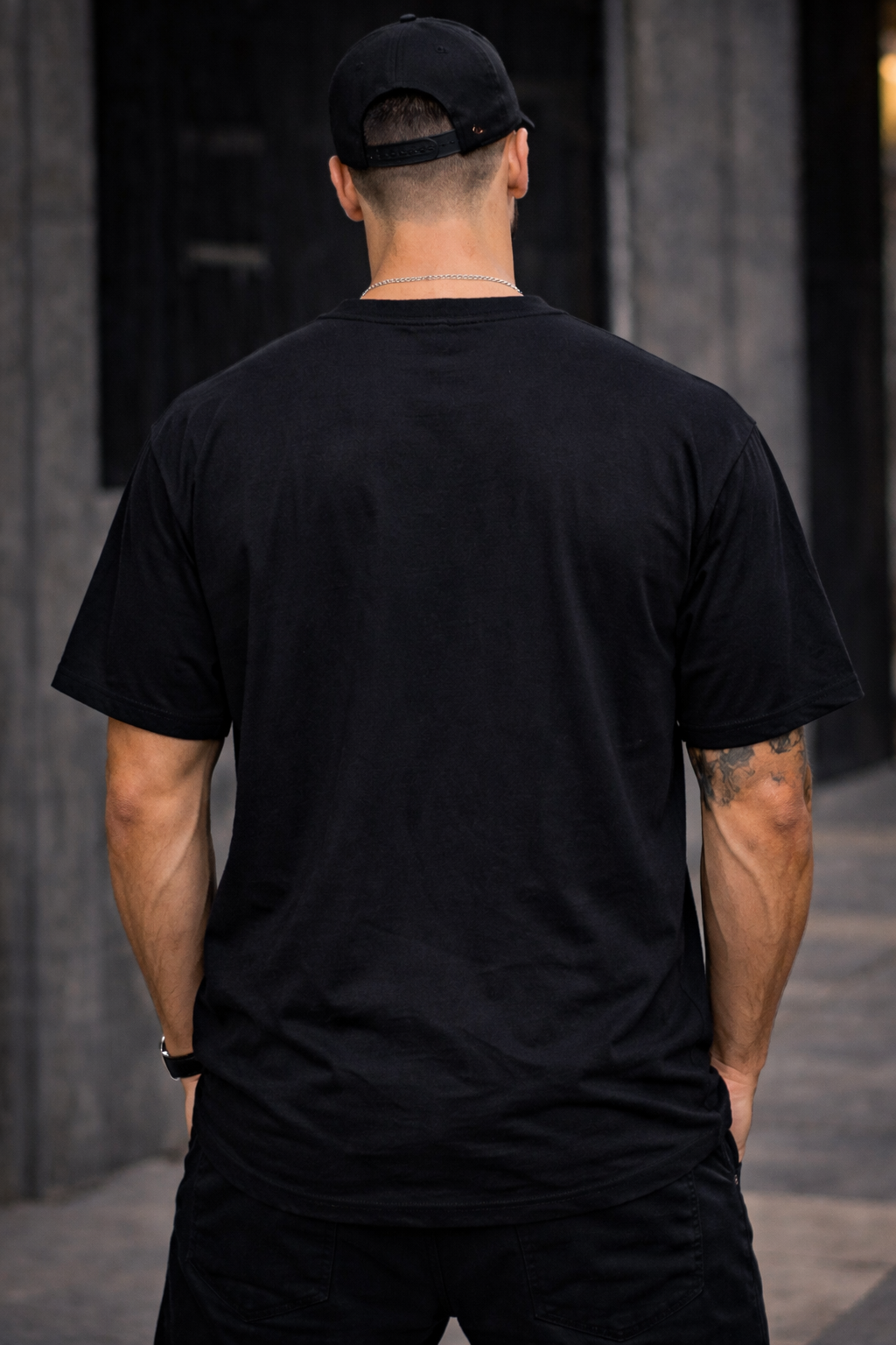 Naughty Biker Graphic T-Shirt – Skull Motorcycle Streetwear Oversized Black Tee