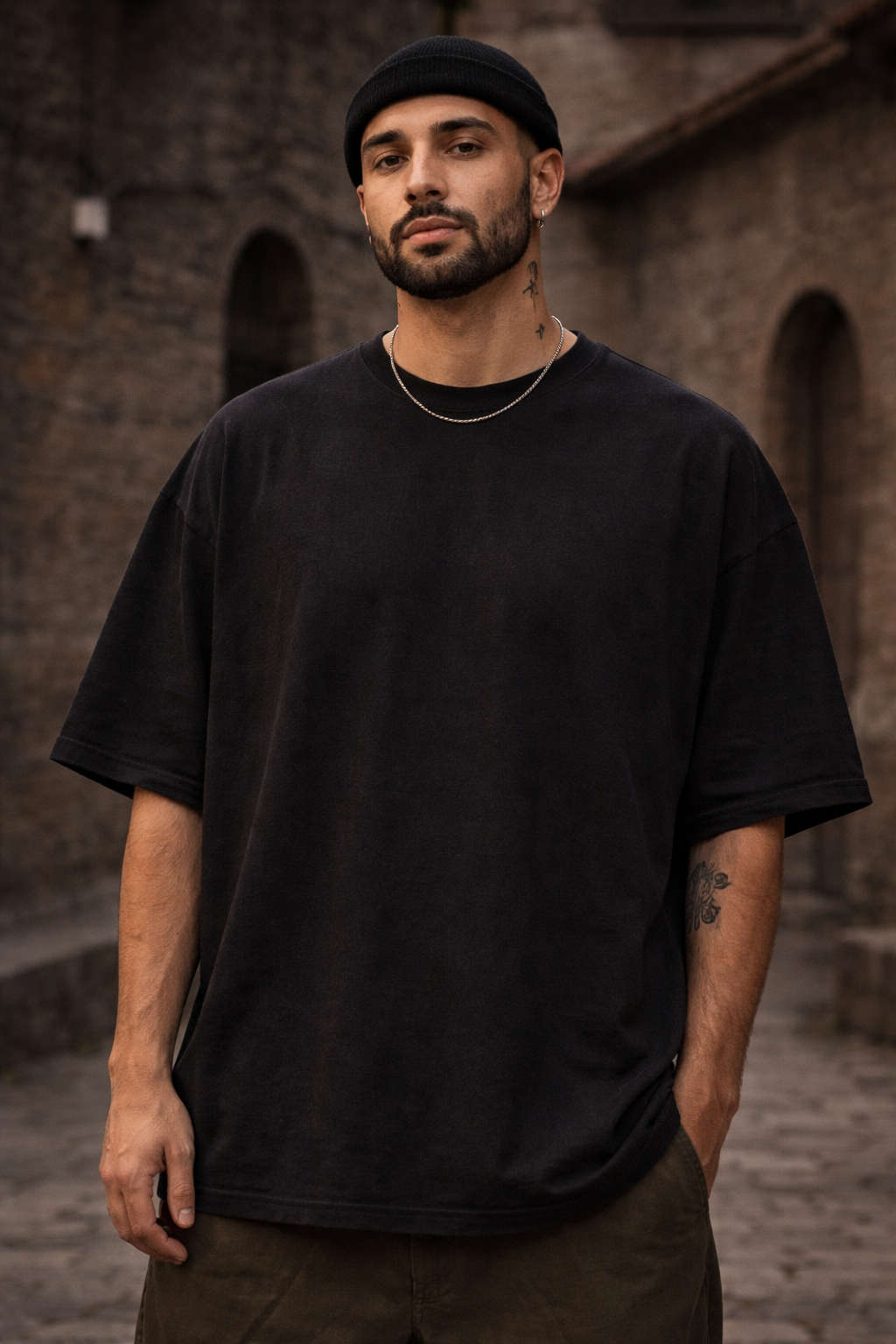 Sukoon Oversized T-Shirt – Persian Streetwear Graphic Tee for Men