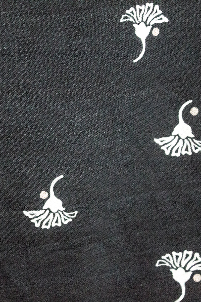 Linen Palm Crocodile-Floral Print For Mens Shorts By Brand Black Jack